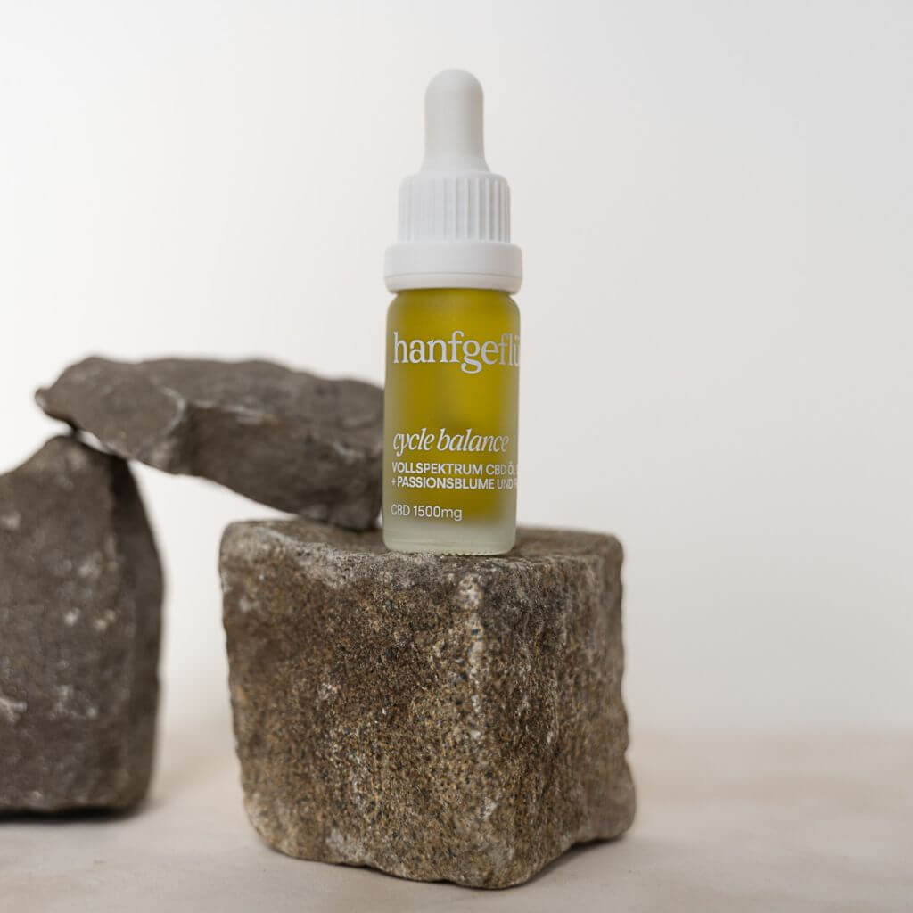 Hanfgeflüster Cycle Balance CBD Öl Moodbild