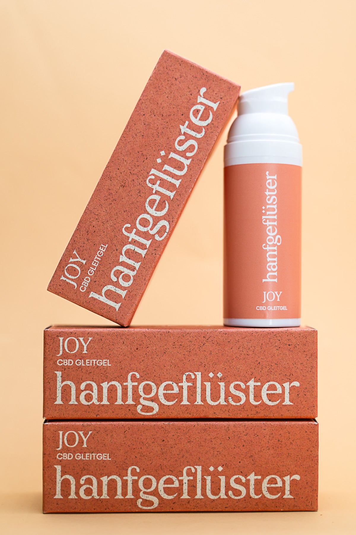 Hanfgeflüster Joy CBD Gleitgel Moodbild