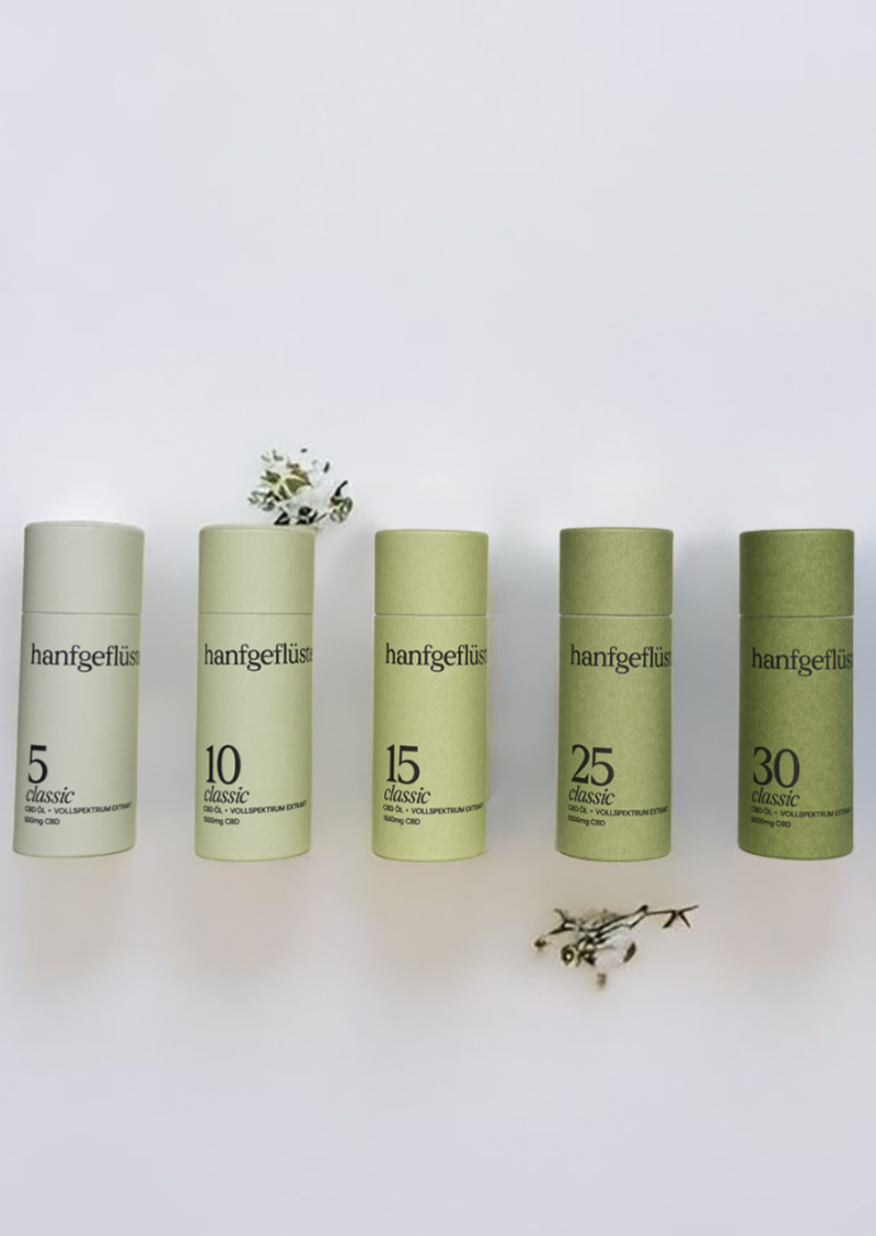 Hanfgefluester Vollspektrum CBD Öle