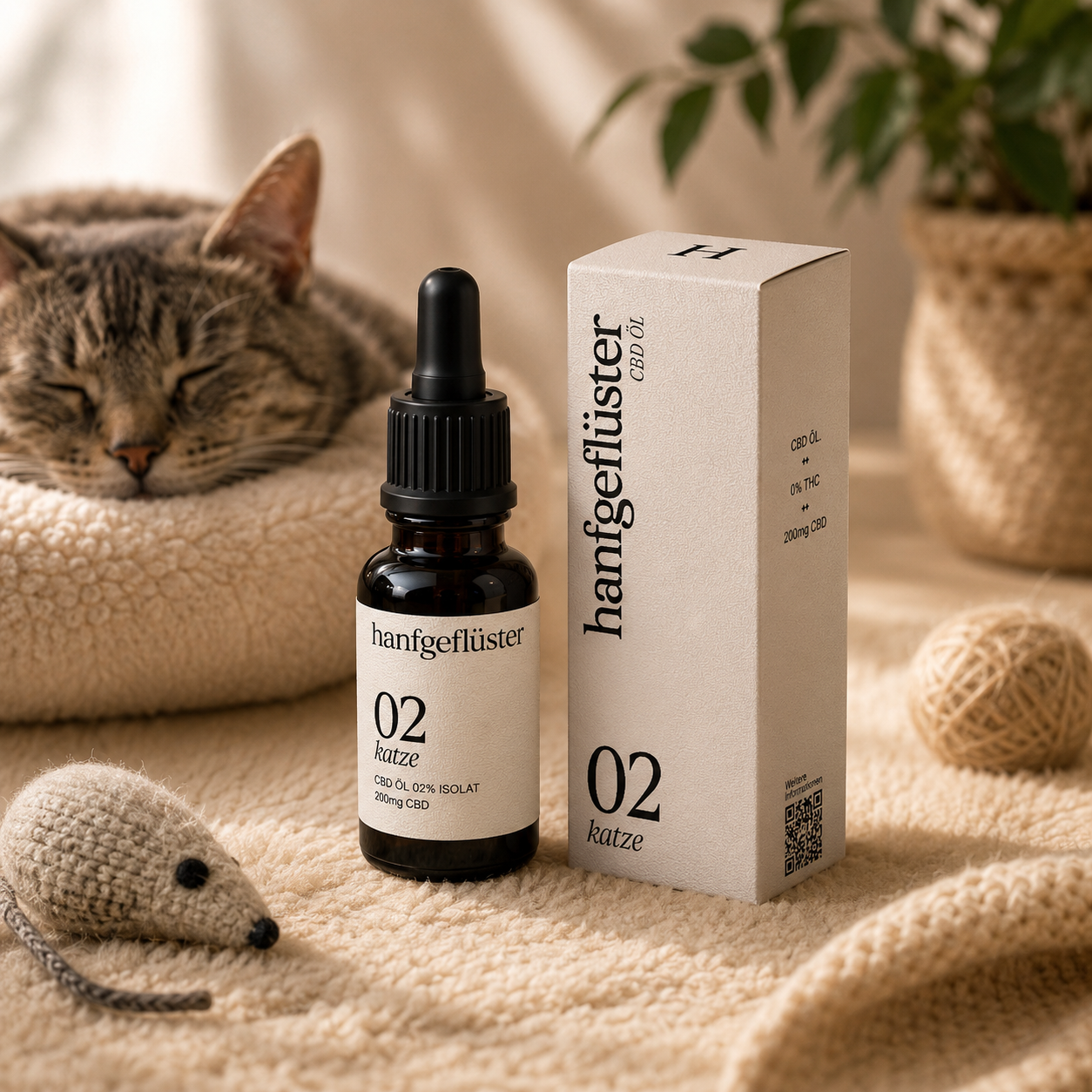 CBD Öl für Katzen 2%