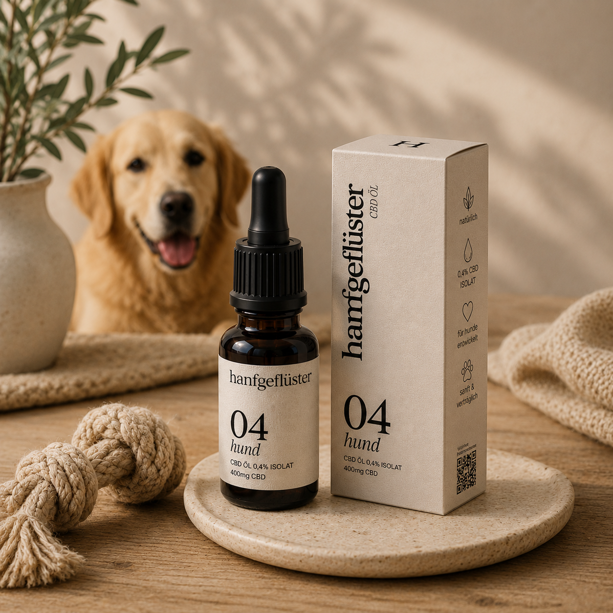 CBD Öl für Hunde 4%
