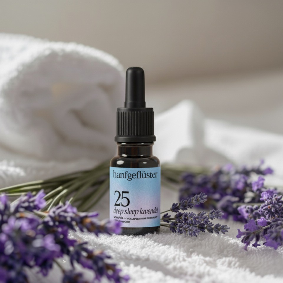 CBD Schlaföl 25% mit Lavendel