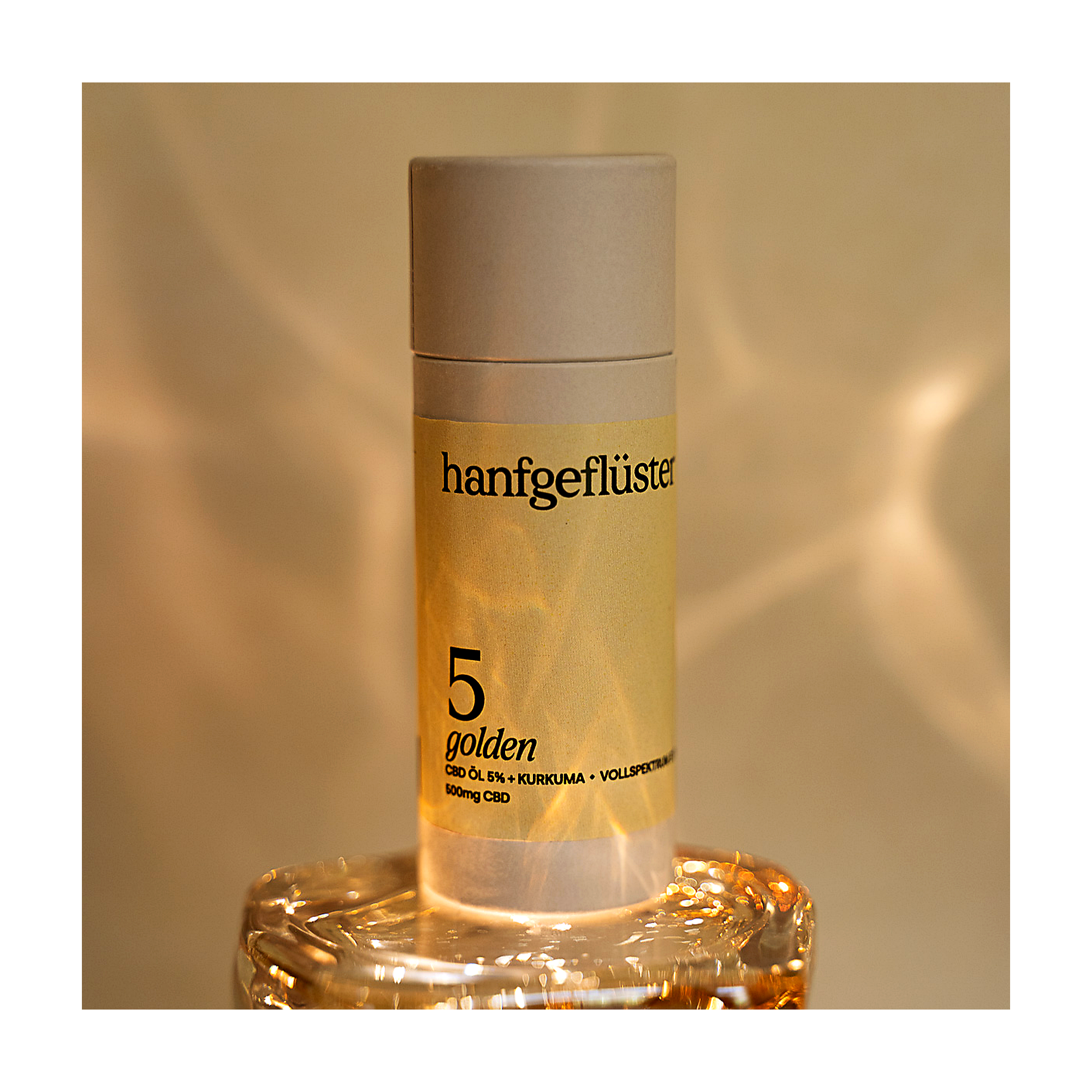 Goldenes CBD Öl 5%